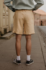 Ares Linen Shorts Shorts AmourLinen 