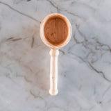 Azizi Life Hand Carved Wooden Spoon - Gentry Coffee Scoop wood Azizi Life 