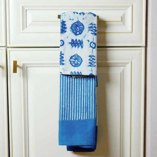 Azul Tea Towel Set Kitchen Towels Ichcha 