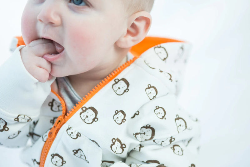 Baby Monkey Hoodie Kids' + Baby Tops Mirasa Design 