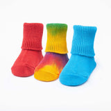 Baby's Anklet Socks - 3 Pack Socks Maggie's Organics Toddler Color Mix 