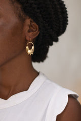 Bamasha Recycled 14k Gold Earrings Earrings Yewo 