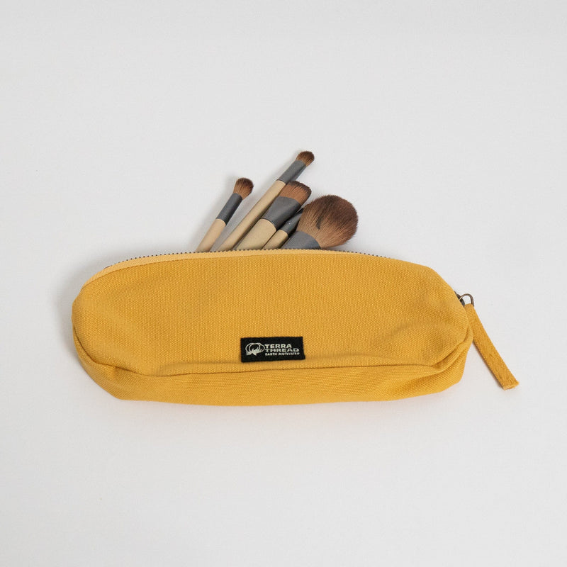 Bataí Pencil Bag Pouches Terra Thread Mustard Yellow 