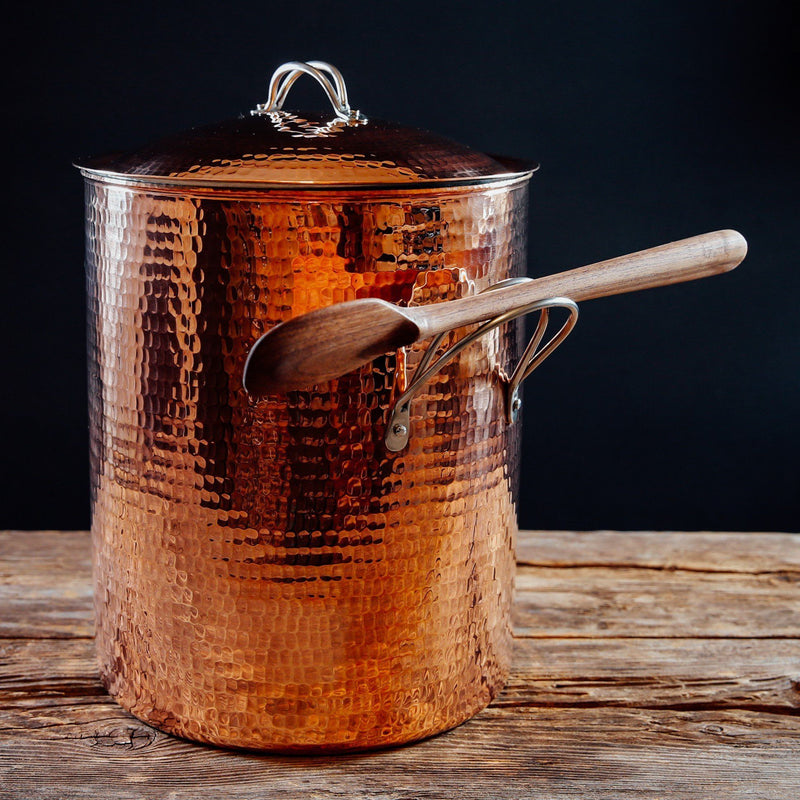 Big, Beautiful Recycled Copper Stock Pot Cookware Sertodo Copper 