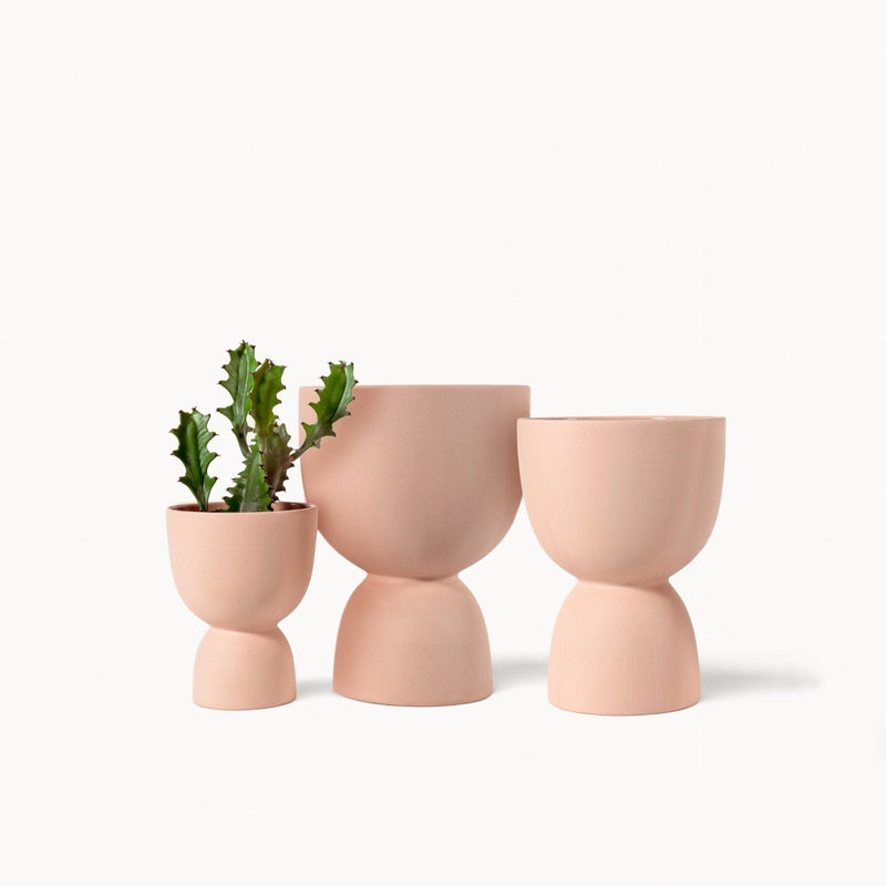 Blush Stacked Planters Planters Franca NYC 