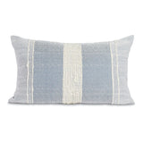 Bogota Lumbar Pillow Lumbar Pillows Azulina Home Blue / Ivory Stripes Small Cover Only