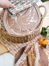 Bread Warmer + Basket - Dove In Peace Serving Trays + Boards Korissa 