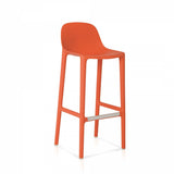 Broom 30 Recycled Barstool Furniture Emeco Orange 
