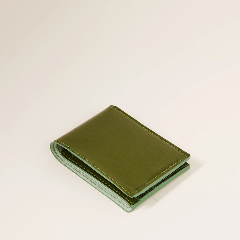 Buy Green Donna W2 Tri-Fold Wallet Online - Hidesign