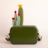 Cactus Leather Crossbody Camera Bag Crossbody Bags Allégorie 