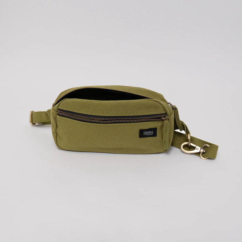 Cadera Fanny Pack Belt Bags Terra Thread Olive Green 