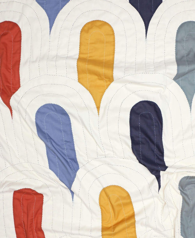 Canopy Throw Quilt - Gumdrop Anchal Project 
