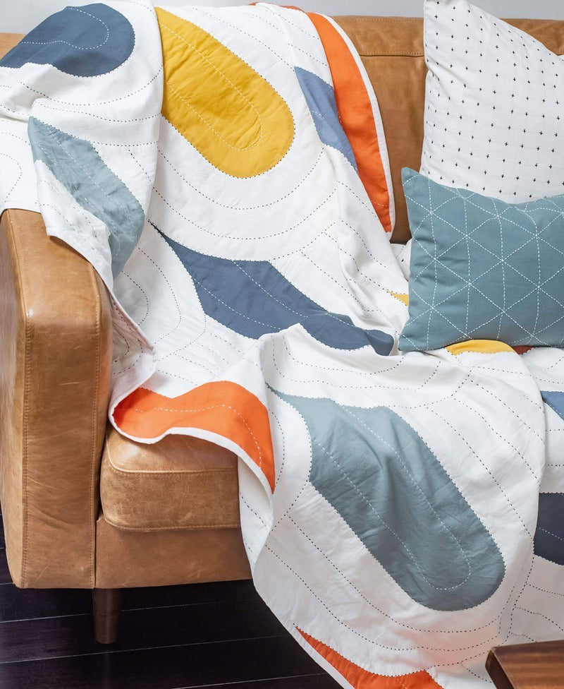 Canopy Throw Quilt - Gumdrop Anchal Project 