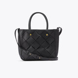 Carry-All Woven Satchel Crossbody Bags Nisolo Black 