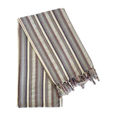 Casablanca Upcycled Turkish Towel / Blanket Multi Use Textiles Hilana: Upcycled Cotton Gray 