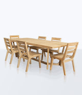 Casares Arm Dining Chair Dining Chairs Masaya & Co. 