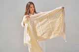 Chalk Merino Throw Blanket Blankets Studio Variously 