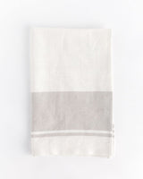 Chelsea Pinstripe Tea Towel Kitchen Towels Creative Women Light Stone 