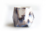 Chisel Porcelain Cup - Azul Lauren HB Studio 