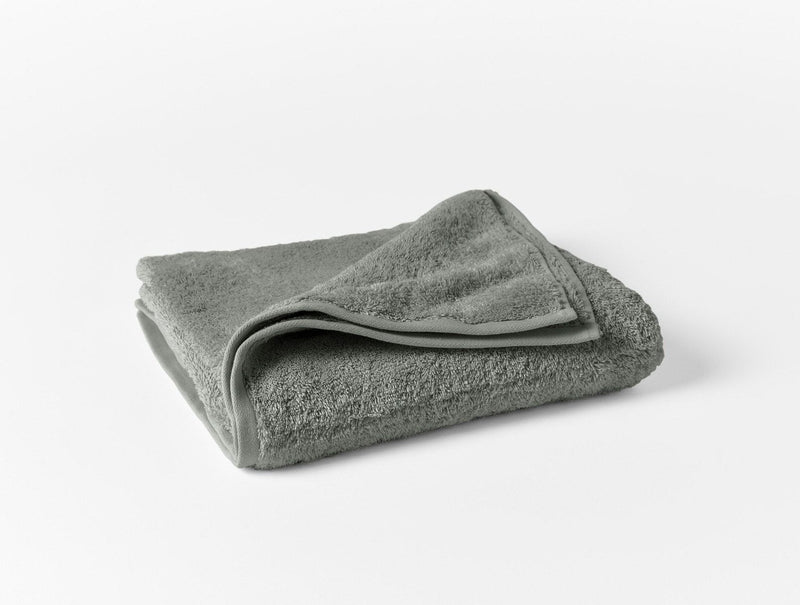 Cloud Loom Bath Mat Towels Coyuchi Slate 
