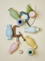 Colorful Mini Porcelain Vase 9 Planters + Vases Middle Kingdom 