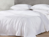 Coyuchi Cascade Organic Matelasse Blanket - Alpine White Bedding and Bath Coyuchi 