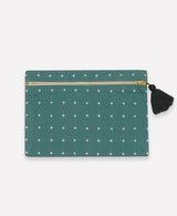 Cross Stitch Clutch Pouch Pouches Anchal Project Spruce 