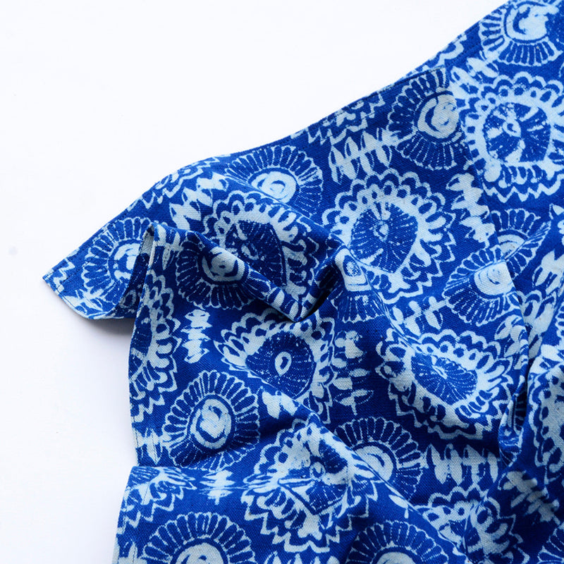 Crystal Blue Napkin Set Cloth Napkins Ichcha 