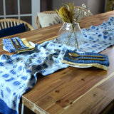 Crystal Blue Table Runner Tablecloths + Runners Ichcha 
