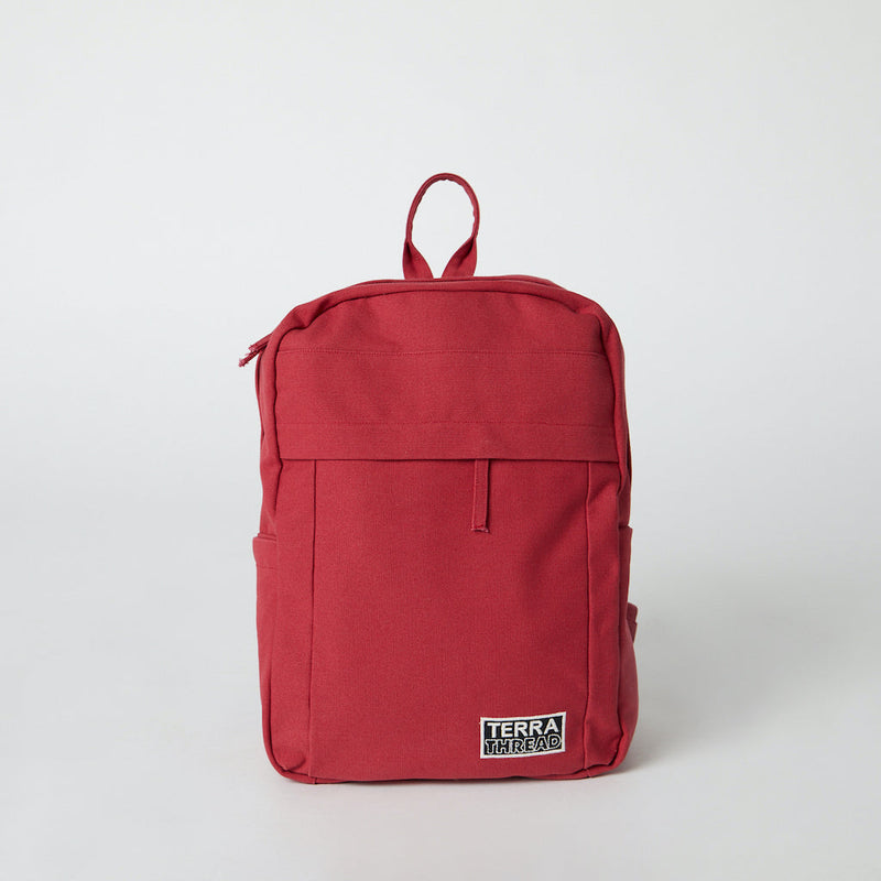 Earth Backpack Backpacks Terra Thread Ruby Red 