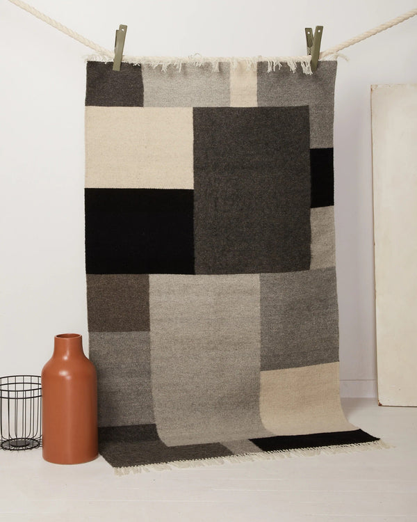 Element Wool Rug Rugs Minna 4' x 6' Charcoal 