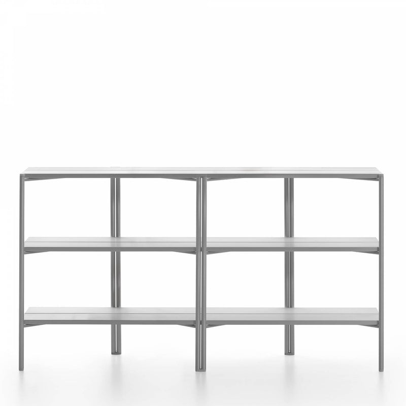 Emeco Run Shelf - Clear Aluminum Furniture Emeco 