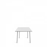 Emeco Run Table- Clear Aluminum Emeco 32" 