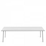 Emeco Run Table- Clear Aluminum Emeco 96" 