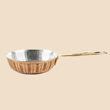 Engraved Recycled Copper Frying Pan Cookware Amoretti Brothers 