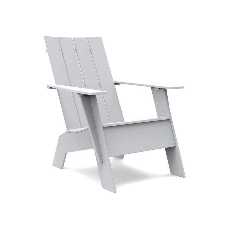 Flat Back Recycled Adirondack Chair Lounge Chairs Loll Designs Driftwood Gray Tall 