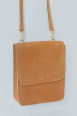 Fold Over Crossbody Bag Crossbody Bags Purse & Clutch Tan 