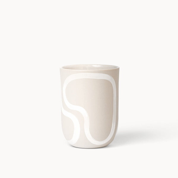 Franca NYC Sand Outline Coffee Cup Franca NYC 