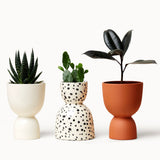 Franca NYC White Stacked Planters Franca NYC 