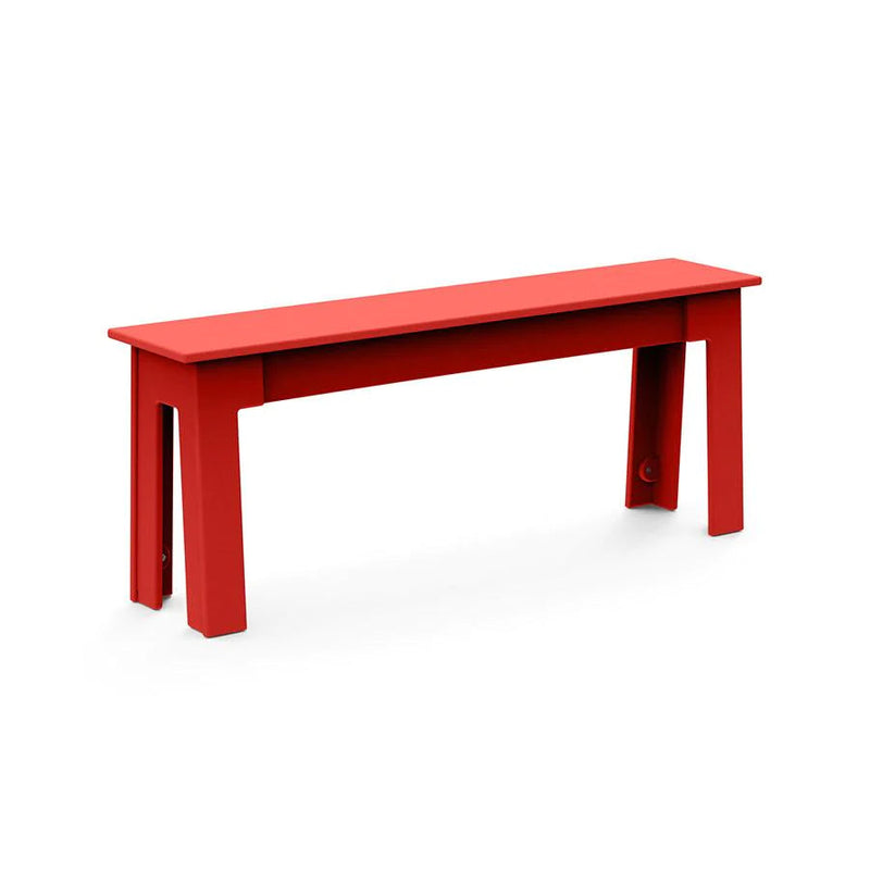 Fresh Air Recycled Bench Benches Loll Designs 48" Apple Red 