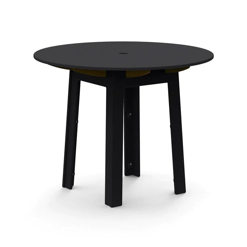 Fresh Air Recycled Round Table Tables Loll Designs 38" Black 