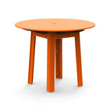 Fresh Air Recycled Round Table Tables Loll Designs 38" Sunset Orange 