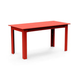 Fresh Air Recycled Table Tables Loll Designs 62" Standard Apple Red