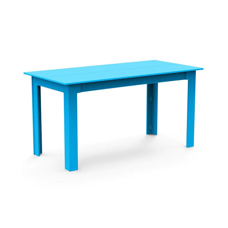 Fresh Air Recycled Table Tables Loll Designs 62" Standard Sky Blue