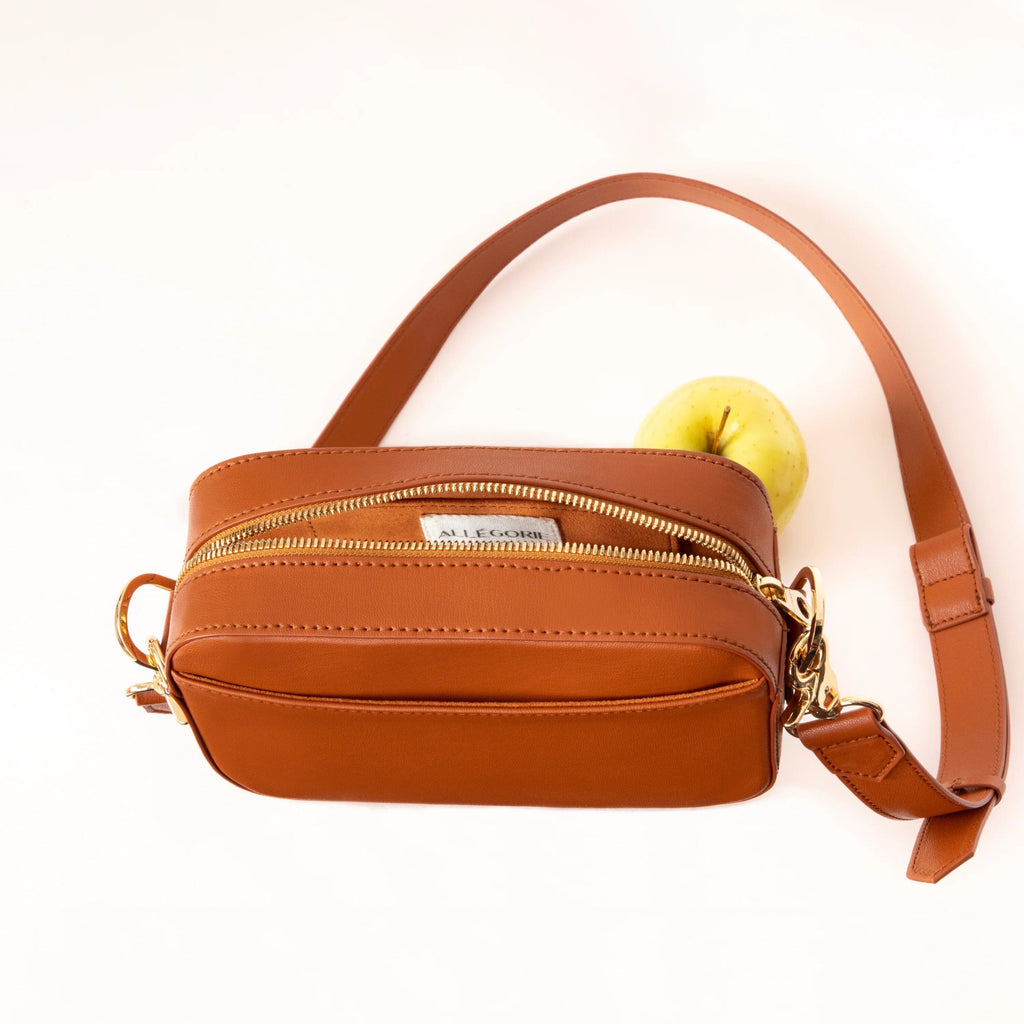Gala Apple Leather Crossbody Camera Bag | Made Trade
