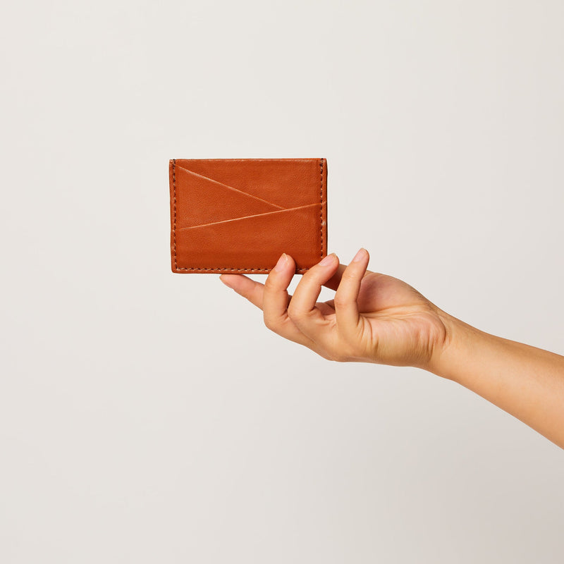 Gala Apple Leather Puzzle Cardholder Wallets Allégorie Brown 