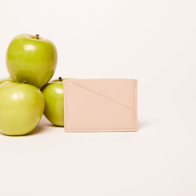 Gala Apple Leather Puzzle Cardholder Wallets Allégorie Pink 