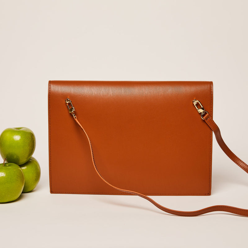 Gala Apple Leather Tech Folio Bag Crossbody Bags Allégorie 