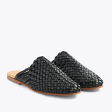 Go-To Woven Slip On Mules Nisolo 9.5 Black 
