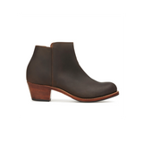 Granada Heeled Leather Boots Boots Adelante Shoe Co. Mahogany 5 